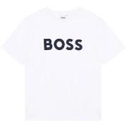 T-shirt enfant BOSS T-shirt junior Blanc - J25P24/10P