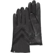 Gants Isotoner Gants Femme chevrons Noir