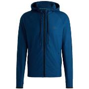 Sweat-shirt BOSS SWEAT A CAPUCHE SICON ACTIVE 1 BLEU