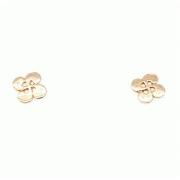 Boucles oreilles Bijoux Basques Boucles d'oreilles Lauburu or jaune 18...