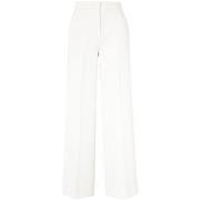 Pantalon Pinko Pantalon Palace en crêpe blanc