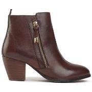 Bottines Sole Gini Zip Des Bottes