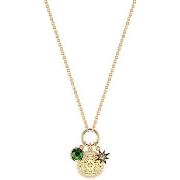 Collier Les Georgettes Collier Les Cadettes Birthstone mai emeraude