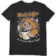 T-shirt Ilustrata Black Coffee