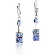 Boucles oreilles Coeur De Lion Boucles d'oreilles Geocube sodalite et ...