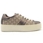 Baskets NeroGiardini sneaker platform in pelle