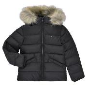 Doudounes enfants Tommy Hilfiger ESSENTIAL DOWN FUR HOOD JACKET