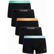 Caleçons Lyle &amp; Scott Lot De 5 Boxers Jackson