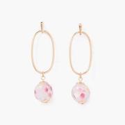 Boucles oreilles Lollipops Boucles d'oreilles pendantes perle de verre