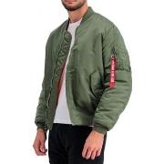 Blouson Alpha Bomber rversible Ma-1 Heritage Vert Sauge