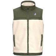 Blouson K-Way Gilet Le Vrai 30 Jile Orsetto Beige Cyprs Vert Arctique