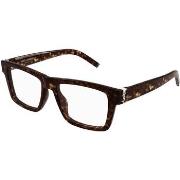 Lunettes de soleil Saint Laurent SL M10_B Cadres Optiques, Havana/Tran...