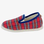 Chaussons Chausse Mouton - Chaussons EDIMBOURG KID - Rouge - Taille