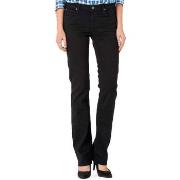 Jeans Lee Jean MARION STRAIGHT Black In Rinse