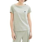 T-shirt Tom Tailor Tee-shirt manches courtes Desert Green