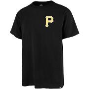 T-shirt '47 Brand 47 TEE MLB PITTSBURGH PIRATES BACKER ECHO JET BLACK