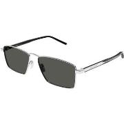 Lunettes de soleil Saint Laurent SL 700 Lunettes de soleil, Argent/Gri...