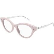 Lunettes de soleil McQ Alexander McQueen AM0485O Cadres Optiques, Rose...