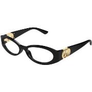 Lunettes de soleil Gucci GG1693O Cadres Optiques, Noir/Transparent, 52...