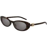 Lunettes de soleil Gucci GG1680S Lunettes de soleil, Havana/Gris, 52 m...