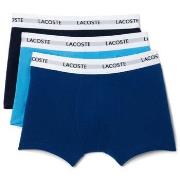 Boxers Lacoste LOT DE 3 BOXERS COURTS COTON STRETCH BLEUS