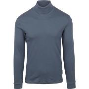 Sweat-shirt Marc O'Polo Pull Col Roulé Bleu