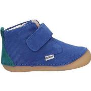 Boots enfant Kickers 915390-10 SABIO X BONTON CUIR DENIM