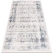 Tapis Rugsx Tapis moderne DISTIN 0833A bleu marine / 80x150 cm