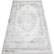 Tapis Rugsx Tapis moderne DISTIN 0201A blanc / bleu 80x150 cm