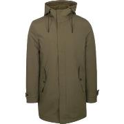 Veste Suitable Veste Hood Tech Vert Olive