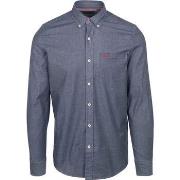 Chemise New Zealand Auckland NZA Chemise James Twill Marine