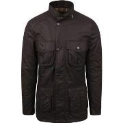 Veste Barbour Manteau Ciré Corbridge Marron Rustic