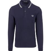 Sweat-shirt Fred Perry Polo à manches longues Marine 238