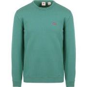 Sweat-shirt Levis Pull Logo Vert Petrol