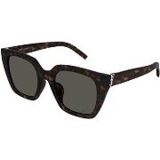 Lunettes de soleil Saint Laurent SL M143 Lunettes de soleil, Havana/Gr...