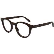 Lunettes de soleil Gucci GG1727O Cadres Optiques, Havana/Transparent, ...