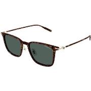 Lunettes de soleil Montblanc MB0354S Lunettes de soleil, Havana/Vert, ...