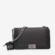 Sac Bandouliere Marc Ellis FLAT M_24-BLACK / SATIN CDF