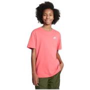 T-shirt enfant Nike TEE-SHIRT SPORTSWEAR JUNIOR - SEA /WHITE - XL