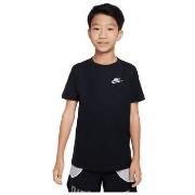 T-shirt enfant Nike TEE SHIRT K NSW TEE EMB FUTURA - Noir - L