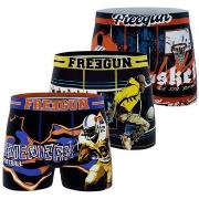 Boxers Freegun Lot de 3 boxers homme Garantie 2 ans Sport Usa