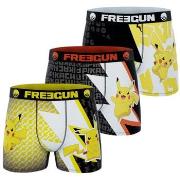 Boxers Freegun Lot de 3 boxers enfant Pokemon Pikachu