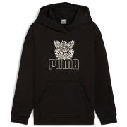 Sweat-shirt Puma SWEAT NOIR NIKE - BLACK- RED - L