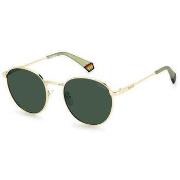 Lunettes de soleil Polaroid PLD 6171/S Lunettes de soleil, Or/Vert, 51...