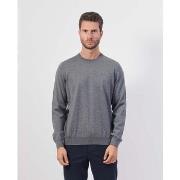 Pull BOSS Pull col rond homme en laine avec logo