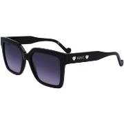 Lunettes de soleil Liu Jo LJ771S Lunettes de soleil, Noir/Gris, 53 mm