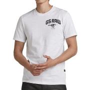 T-shirt G-Star Raw G STAR - Tee Shirt - blanc