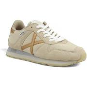 Chaussures Munich Running Sneaker Donna Beige White 8620572