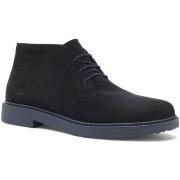 Chaussures Geox Clark Suede Stringata Uomo Navy U46H9A00022C4002