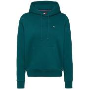 Sweat-shirt Tommy Jeans Sweat a capuche femme Ref 64104 CWG Vert